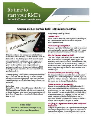 403(b) RMD Services